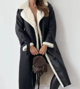 Plush Style Trench Coat