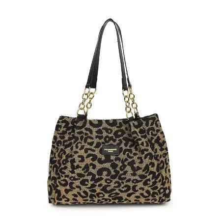 Leopard print bag