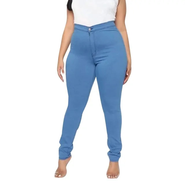 High Rise Women Denim Pants