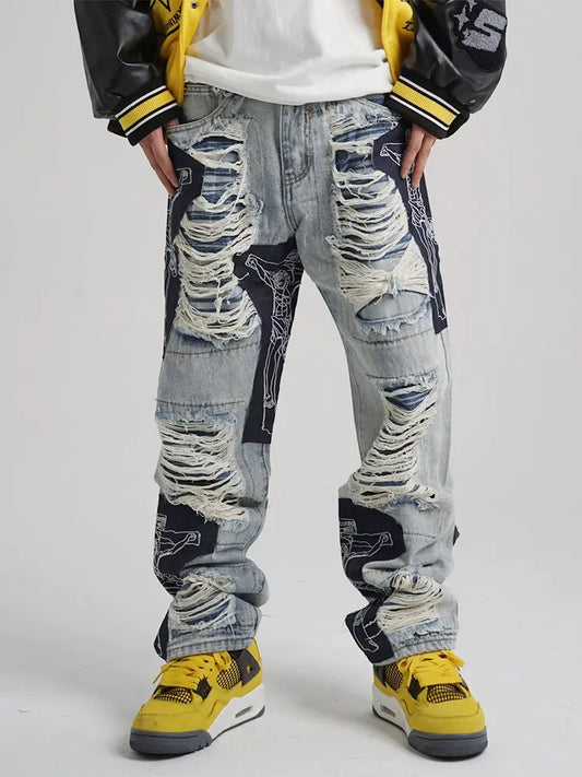 Men's Kanye Style Baggie jeans