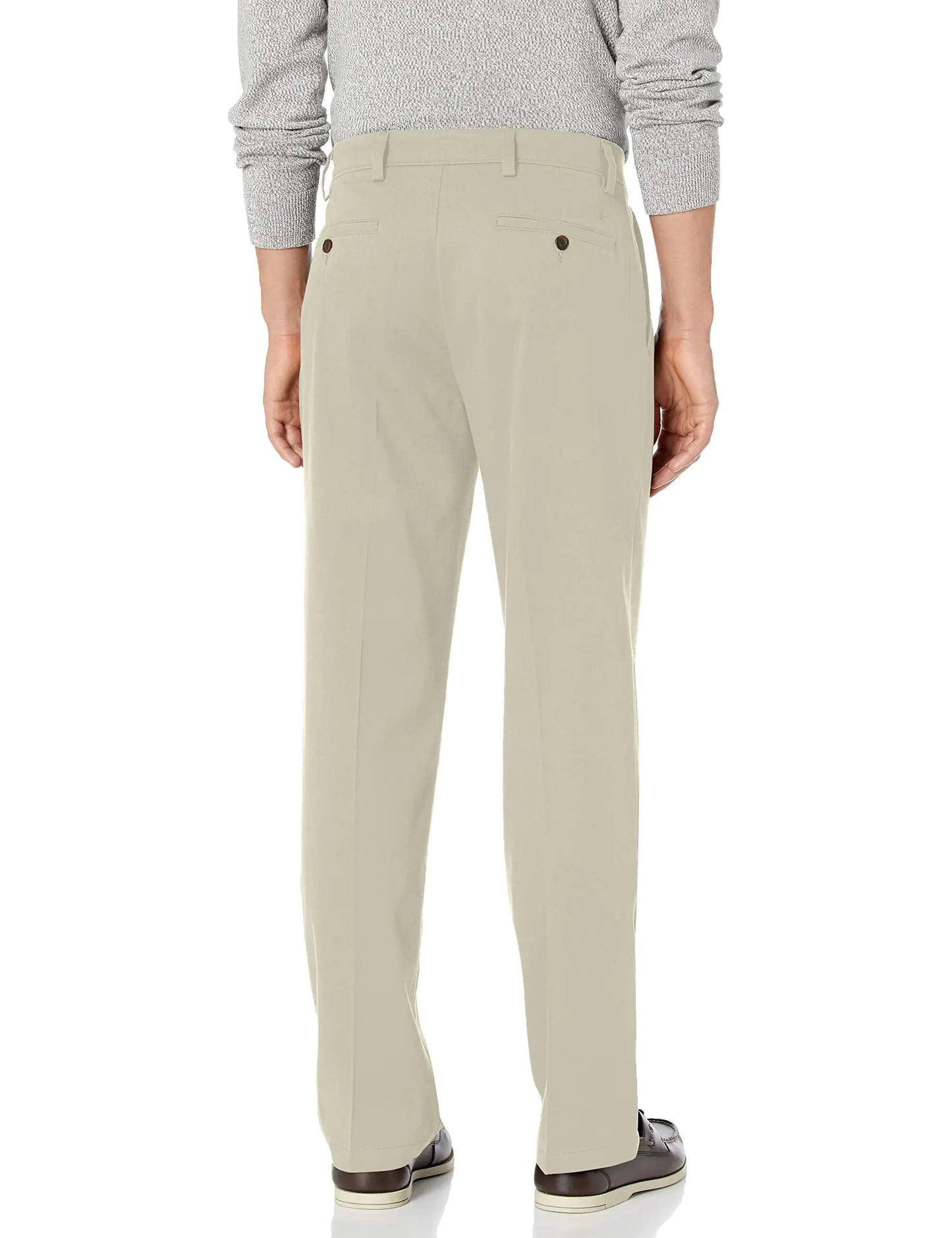 Dockers Men's Classic Fit Easy Khaki Pants (Regular and Big & Tall) Standard 38W x 34L Cloud