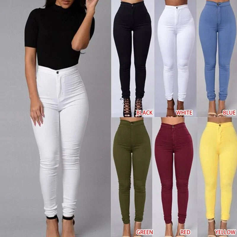 High Rise Women Denim Pants