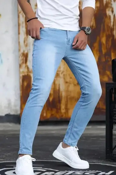 Relaxed slim stretch jeans